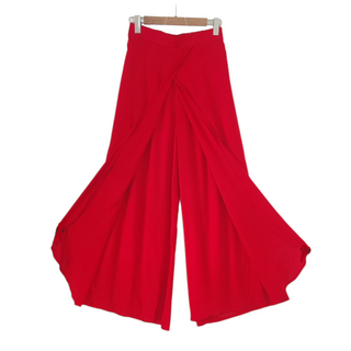 Skirt Pants for Women"Skirt Twist" - Red