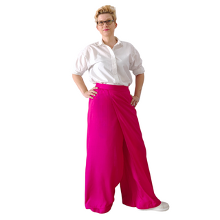 Skirt Pants for Women"Skirt Twist" - Pink