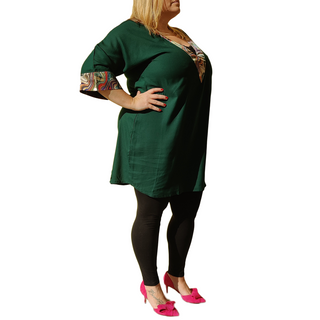 Tunic "V Line" - Green Circus