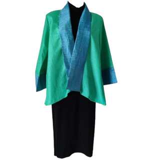 Ženski Kimono "Sassymono" - Green Blue Collar